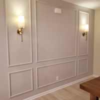 Wall Molding Package Ready to Assemble, Pre-cut Factory Primed, Wall Paneling Kit, Wall Moulding Package Wall Trim Kit - Etsy