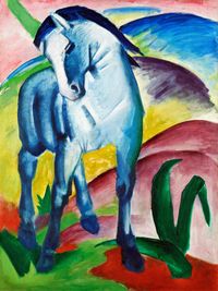 Art Classics, Franz Marc - Blue Horse I - Germany, Europe)