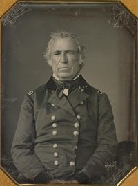 Zachary Taylor was born on November 24, 1784 in Barboursville, Virginia. He was one of eight U.S. Presidents born in Virginia which produced the most U.S. Presidents than any other state. They were: George Washington Thomas Jefferson James Madison James Monroe William Henry Harrison John Tyler Zachary Taylor Woodrow Wilson Image: National Portrait Gallery, Smithsonian Institution c. 1847, no known restrictions