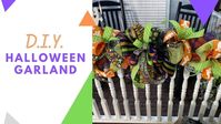 Deco Exchange Halloween Garland Base - YouTube