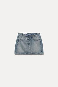 TRF DENIM MINI SKIRT