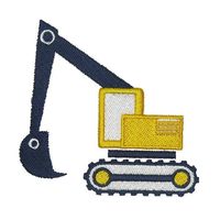 "INSTANT DOWNLOAD No item will be shipped to you! Machine Embroidery designs. You MUST have an Embroidery Machine to use these designs. Construction Excavator Embroidery Design You get 2 sizes 3\" and 4\" wide ZIP file includes 10 formats: PES, DST, SEW, HUS, VIP, XXX, HUS, VP3, JEF, ART You are free to use this item in any commercial project you wish to create. However, you can not resell this digital file as is, copy or transfer to anybody else. Due to nature of digital items, no refunds are a