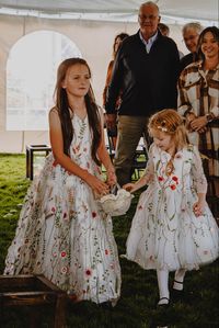 Sweetest little girls and dresses