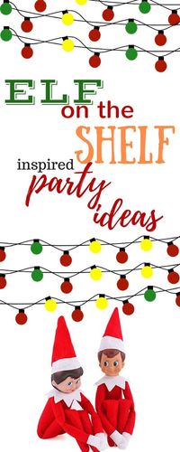 Thinking of hosting an Elf on the Shelf themed holiday party?  Check out these perfect Elf on the Shelf party ideas for making your Christmas party spectacular!