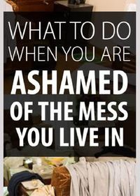 I know what it's like to stand in the middle of a messy room and feel paralyzed by the mess. This will help: How to clean your house when it's messy - if you need help just to get the mess under control, this is for you.