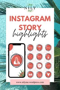 100 pink, blue, yellow and red instagram story highlight cover icons, perfect for summer. Female travel and lifestyle bloggers will love these affordable icons that feature travel, fitness, blog, youtube and many more. NOTE: customization available! | boho instagram highlight covers