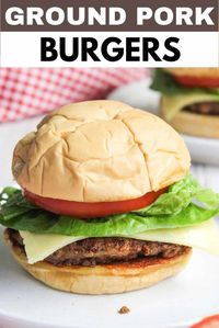 Want a tasty alternative to traditional burgers? Sink your teeth into our ground pork burgers and experience flavor like never before.