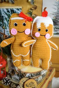 Do you feel? It smells of freshly baked gingerbread cookies- free pattern