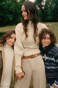 Featured in our Holiday campaign, Vancouver, Canada-based farmer and model, Tasha Tilberg, expresses the importance of family during the holidays.

Tasha is pictured here with partner and non-profit manager, Laura Wilson, and their children, sharing "I feel most grateful in this life for my family and my children. They bring me so much knowledge and love."