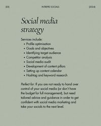 What can I actually do for you and your business?🤔 Enter the ultimate guide to my services as a social media manager📸 Whether you’re a new or growing beauty & wellness business struggling with growth or lack of direction and strategy, my services can get you on track to take your socials to the next level🚀 Not to mention, all service packages can be uniquely tallored to you and your needs, to make social media work for you and avoid a one size fits all aproach❤️‍🔥 Book your complementary c...