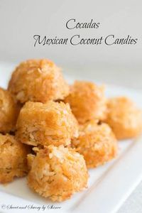 Chewy, sweet coconut heaven! These delightful coconut candies are must-have dessert for your Cinco de Mayo party!