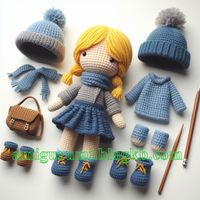 Cute Crochet Lumi Doll Amigurumi Free Pattern – Amigurumi