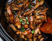 The best Crockpot Bourbon Chicken - DietCrafts