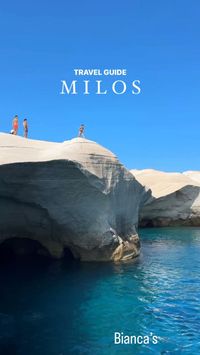 📍Milos Greece 🇬🇷  Your travel guide to Milos. Without a doubt our favourite Greek Island. With so much to see, eat & experience, we've put together a not- to-be-missed list so you can experience the best of Milos💫 We've visited 5 times & these bucketlist items remain our must do experiences while on the island: ⛵️Take a boat trip to Kleftiko 🌞Watch the sunrise from Sarakiniko 🎣Stay in an old fisherman house 🐟Eat the best seafood at Medusa's 🍷Sip wine at a local vineyard ⛱Soak up the sunshine at Tsigrado Beach 🇬🇷Explore the seaside village of Pollonia 💫Enjoy sunset at the tiny fisherman village of Klima ✨Spend a few nights in a luxy hotel 🌈Enjoy a famous Greek sunset from the colourful village of plaka  @saltyluxe Καλημέρα Ελλάδα 🇬🇷