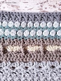 All this year we are working on a row by row crochet stitch sampler throw. We will learn approximately 30 new stitches to use on future projects and end up with a beautiful keepsake too.