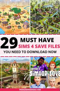 Freegamingideas is here to help you create the sims 4 world of your dreams! Get ready for a list of must-have sims 4 save files that will help you add custom content, new worlds, and unique sims to your game.