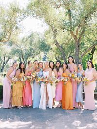 Playful Pops of Color at This Summer Wedding in Sonoma - Wedding Inspiration