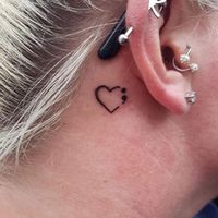 225 Cutest Semicolon Tattoo Ideas For Men And Women This Year - Rawiya