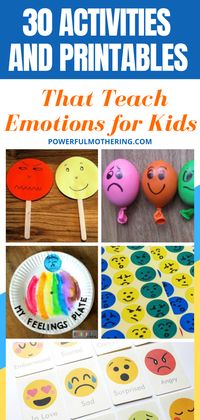 As adults, we still find ourselves having difficulty with our emotions. This goes for children as well, especially since they have just started learning about feelings. With projects that help develop your children's sensory skills as well as fine motor skills. Learning can also be fun! I am sure your little one will find this activity super fun! Be sure to check out this blog to find out more about these activities. #freeprintables #learningactivities