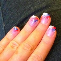 4th of July Nails2