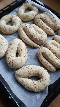 Traditional Cypriot bread bagels koulouria | Greek Food Alchemist