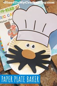 Paper Plate Baker Craft Idea