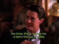 Kyle MacLachlan as Dale Cooper, Twin Peaks (1990)

