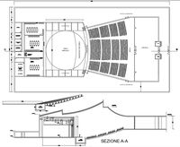 Auditorium Building Plan - Cadbull