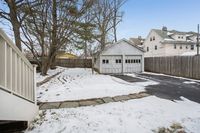 This spacious backyard features a two car garage, perfect for storing cars during winter months, protected from the elements. Click the link for more details on 163 Claremont Ave, located in Montclair, New Jersey. #montclair #montclairrealestate #njrealestate #njrealtor #nycsuburb #commuter #Njhomes #glenridge #bloomfield #twocargarage #garage #backyard #outdoorspaces