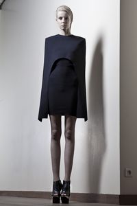 Contemporary Fashion - minimalist tailoring with clean lines & curved shapes // Martinez Lierah