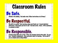 These posters are great for posting Classroom Rules and Consequences without taking up too much space. Based on the ideas of 'Be Safe', 'Be Respectful' and 'Be Responsible'.