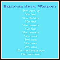 Beginners Triathlon Swimming Workout from @Charlene Brown Watson #swimming #workout #fitfluential