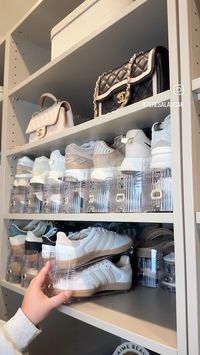 👉 Follow us @enjoylifehome for daily doses of inspiration! By: @teresalaucar Discover the best closet organization ideas with these 6 must-have Amazon finds. From shoe organizers to purse hooks, these products will transform your closet into a neat and tidy space. Perfect for anyone looking to declutter and organize their home.