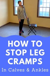 Spring is here and many of us struggle with cramping legs and calves when putting on and taking off boots. These exercises will help relieve and prevent leg cramps.