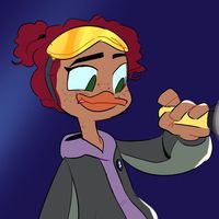 SHELL WOOO💜🦆 on Twitter: "GOSALYN✌️🐛🐛 #DarkwingDuck #DuckTales #ducktalesfanart… "