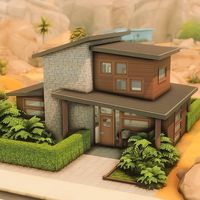 𝐓𝐇𝐄 𝐆𝐎𝐋𝐃𝐄𝐍 𝐀𝐆𝐄 - 𝐁𝐔𝐈𝐋𝐃𝐒 | Modern Base game Home in Oasis Springs 🌴 | noCC 🛠️ packs used: Base game 🏷️: @ea @thesims #sccregram #thesims #sims #eacreatornetwork… | Instagram