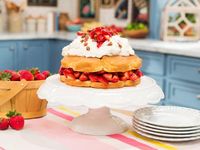 Get Strawberry Biscuit Cake Recipe from Food Network