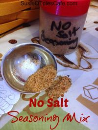 Homemade No Salt Seasoning {Healthy Recipes}