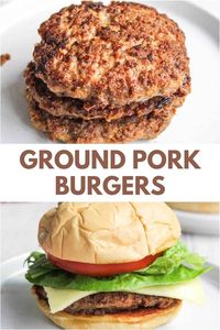 Want a tasty alternative to traditional burgers? Sink your teeth into our ground pork burgers and experience flavor like never before.