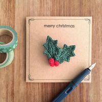 Eco-friendly Greetings Cards with Brooches - Little Conkers