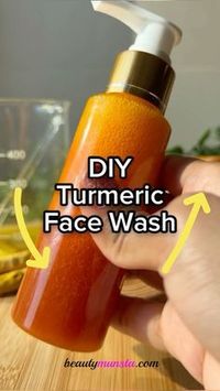 If you’ve got acne, dark spots, hyperpigmentation, make your own diy turmeric face wash and thank me later