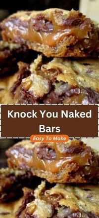 Knock You Naked Bars via @easyrecipess11