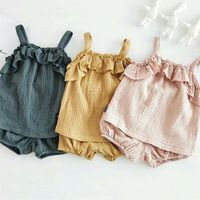 Ruffle Tops and Shorts – Cozy Nursery