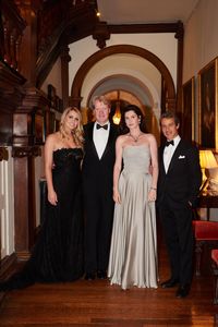 Lord and Lady Spencer, Lady Kitty Spencer and Andrew - Ralph Lauren Hosts Dinner at Althorp, Princess Diana’s Family HomeLauren