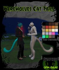 Werewolves miqo'te cat tail.