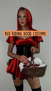 Red Riding Hood Costume 68 Easy Hottest College Halloween Costumes