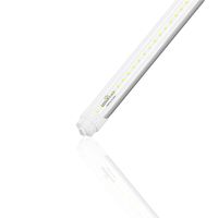 T8 8ft LED Tube/Bulb - 48W 6720 Lumens 5000K Clear, R17D Base, Double – LEDMyplace