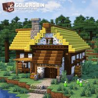 This charming medieval farmhouse is the perfect addition to your minecraft world, offering everything you need for a cozy and picturesque retreat! 🏡   DOWNLOAD my builds on Patreon: Goldrobin!