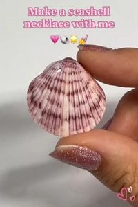 💗Simple but cute💗 DIY sea shell necklace by @rareheartjewels #crafts#crafty#diyproject#handmadejewelry#beadedjewelry#beads #trendyjewelry#vintagefashion #vintagejewelry#coquette #coquetteaesthetic#tut#tutorial #makewithme#fairycore#fairyless #diycrafts#fabriccrafts #diymothersdaygifts#diygiftsformom #seashelljewelry#gemstonenecklace#rosequartznecklace#pearlsnecklace#seashell