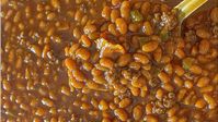 THE BEST BAKED BEANS AT THE COOKOUT RECIPE